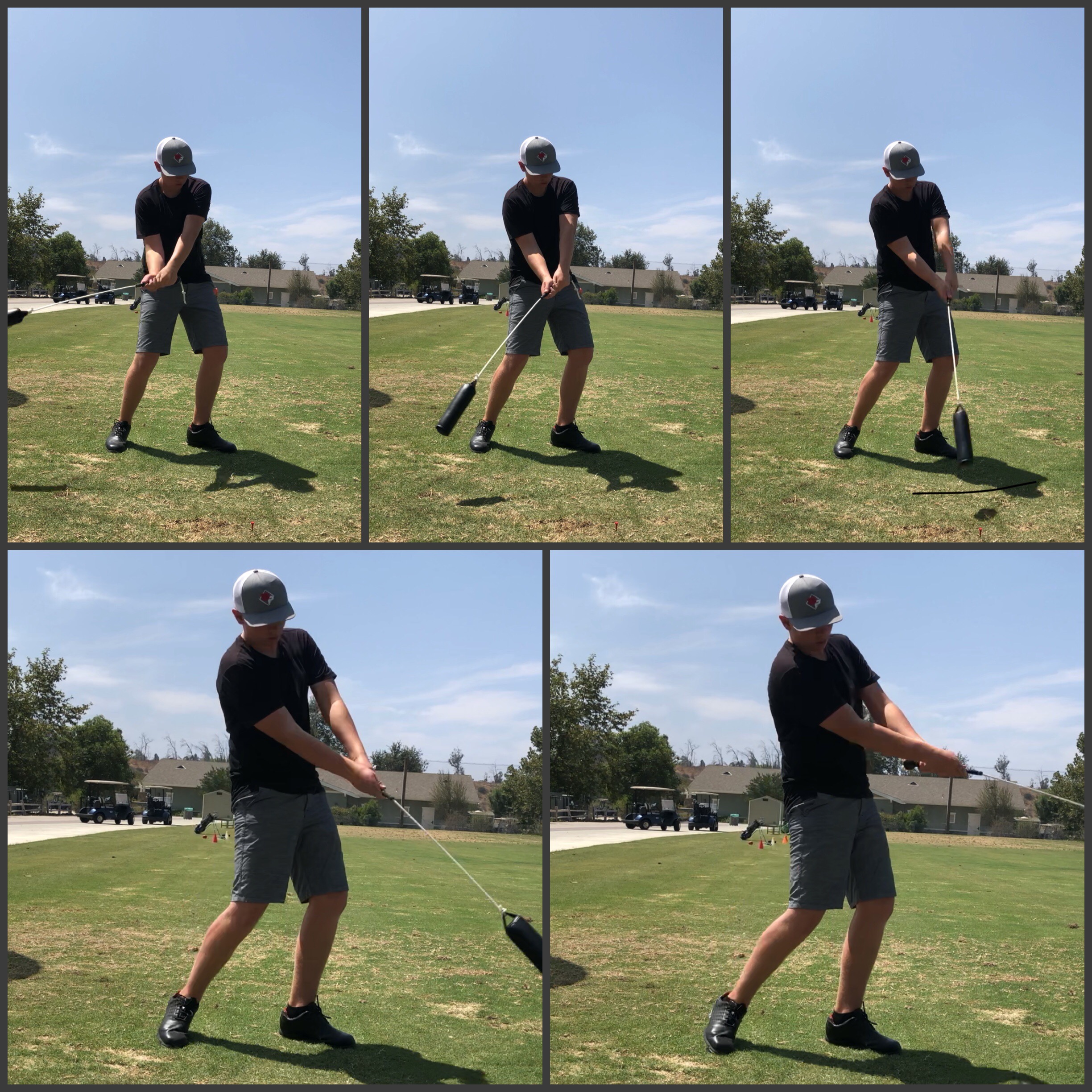 Cade swinging pro lesson 2